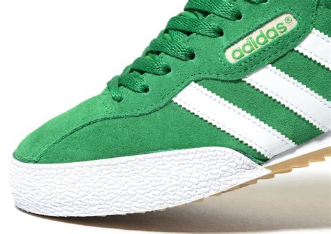 adidas samba original green|Adidas Samba green suede.